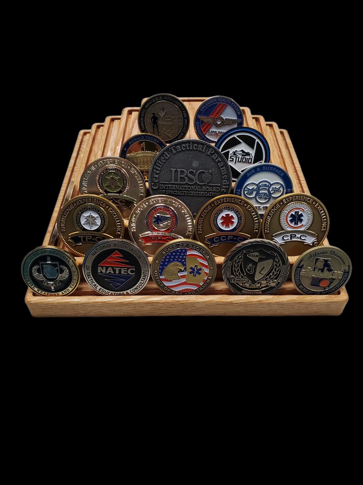 Challenge Coin Holder CNC file