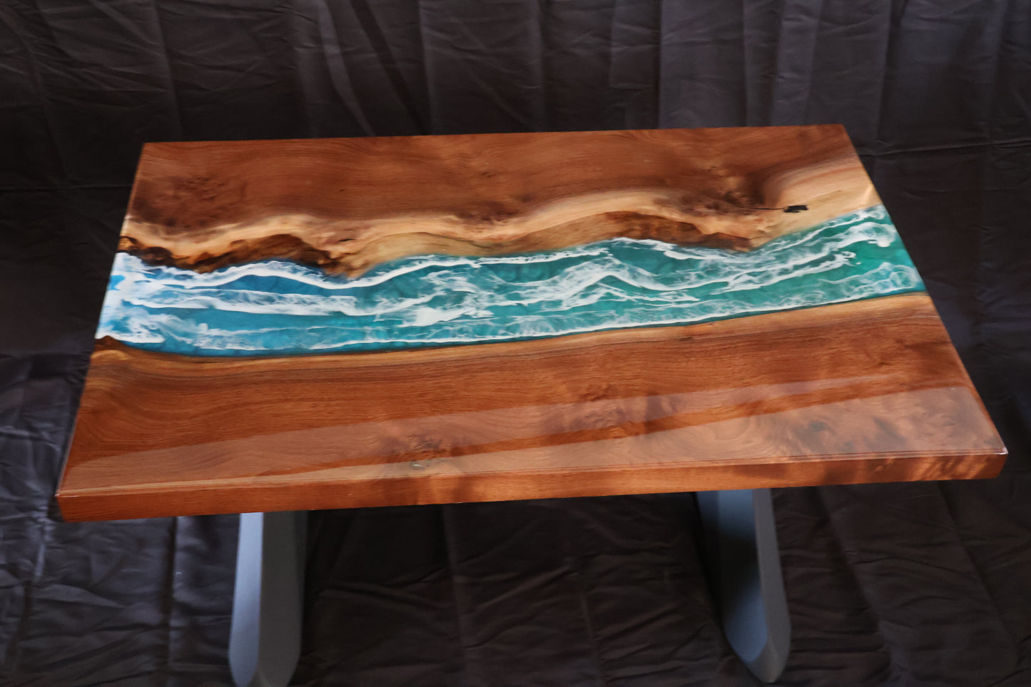 Walnut Ocean Sounds Coffee Table