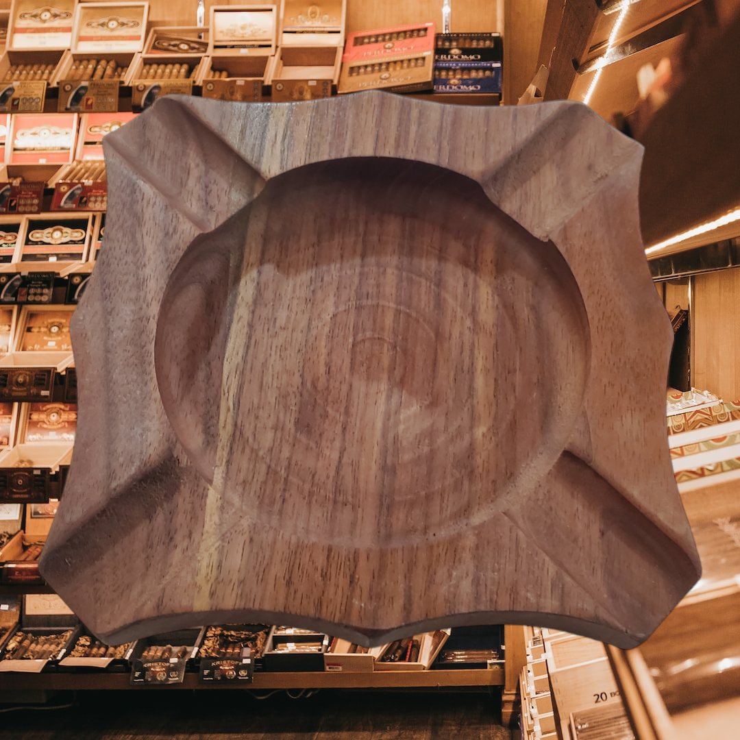 Walnut Cigar Ashtray